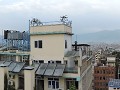 Kathmandu -  Vanop het dakterras van het hotel