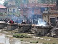 Kathmandu - Pashupatinath - Crematieplaatsen