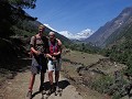 Manaslu Circuit - De Manaslu berg op de achtergron
