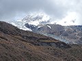 Manaslu Circuit - Manaslu gletsjer