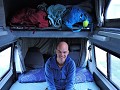 Met Jan - Onze campervan met omgebouwd bed
