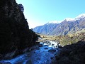 Met de ouders - Wandeling Rob Roy Glacier