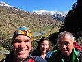 Met de ouders - Wandeling Rob Roy Glacier
