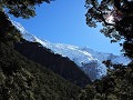 Met de ouders - Wandeling Rob Roy Glacier - De gle