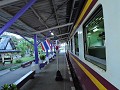Kanchanaburi - Treinrit naar Nam Tok - De trein