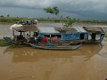 boot Siem Reap naar Battembong : leven op het wate