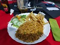 Rijst met kip in restaurant Ranchon del Negro