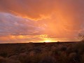 sunrise with Uluru on the background