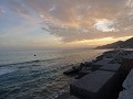 zonsondergang in Camogli