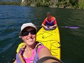 selfie op de kayak