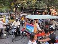 Spitsuur in Phnom Penh
