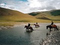 Trektocht door Khangai-gebergte 