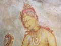 Rotsburcht van Sigiriya - Fresco's 'Maagden van Si