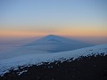 Kilimanjaro (schaduw van de Kilimanjaro op Mount K