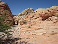 Valley of Fire State Park wandeling aan White Dome