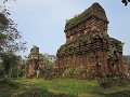 De chamsite My Son (een mini Angkor Wat)