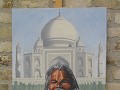 Taj Mahal in India 50x75