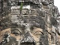 Een van de 216 gezichten in de BAYON-tempel
