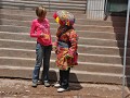 Fanny in "gesprek" met een Yi in SANTAI