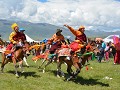openingsceremonie van LITANG Horse Race Festival