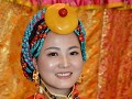 mooie Tibetaanse bruidjes