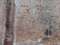 3000 jaar oude rotsschilderingen van de WA nabij C