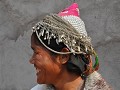 Een Wa-vrouw op de markt van CONGXIN
