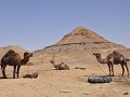 Pyramid-moutain in de zwarte woestijn