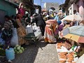 Dagelijkse markt in de straatjes van Old Harar