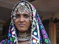 een Merwar-vrouw, overgewaaid uit Rajasthan