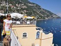 uitzicht op de baai van Amalfi
