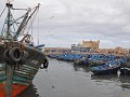 ESSAOUIRA heeft een vissershaven maar is vooral ge