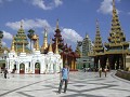 Shwedagon pagode in Yangon