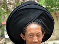 Black Hmong op de markt van LUNG PINH