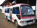De minibus naar Luang Nam Tha!