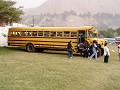 In lima I went on a school trip together with a fa