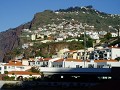 Madeira with its typical buildings on the hill sid