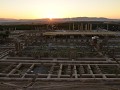 zonsondergang over Persepolis