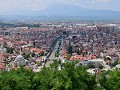 uitzicht over de stad vanop het fort van Prizren