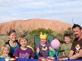 Feestje aan Uluru