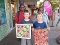 Een kunstwerkje gekocht van 2 Aboriginal artiesten