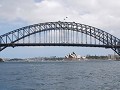Harbour bridge en Sydney Opera House