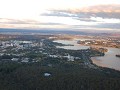 Canberra vanuit de lucht