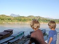 Uitzicht over de Mekong
