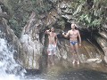 with Alexandre, the guide at the Cachoeira Serrinh