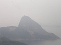Sugarloaf Mountain in the haze