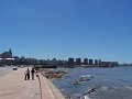 Montevideo gezien vanaf de Rambla
