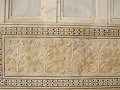 IND-1 -38-Taj Mahal - detail van muur