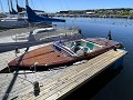 No-Zw-La25-07 -69-prachtig houten bootje in Hallev