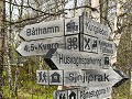 No-Zw-La25-05 -31-Kvikkjokk, wegwijzers